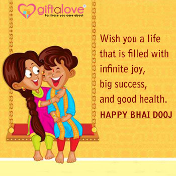 50+ Bhai Dooj Quotes, Messages, Greetings For Brorther & Sister | GiftaLove